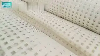 The mining grid is manufactured from high-tenacity polyester