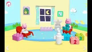 Peppa pig new friend Lego duplo cables bedtime to become