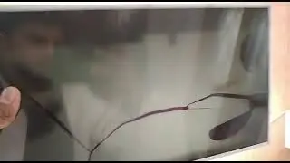 how to check damaged  laptop screen