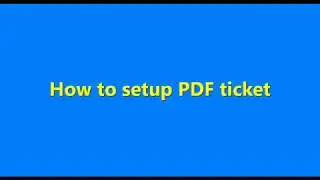 How to setup PDF Ticket Settings in Bus Ticket Booking with Seat Reservation Plugin