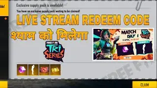 Live Stream Redeem Code Today | Free Fire Redeem Code Today | Redeem Code Free Fire Today | FF Codes