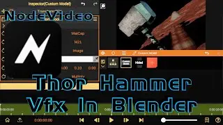 Node Video Thor Hammer VFX In Blender