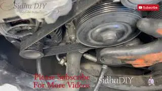 Easy Serpentine Belt Replacement For Mercedes E-Class W211 - DIY Installation Guide!