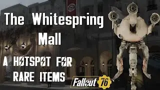 Fallout 76 | Whitespring Shopping Mall | Is This The Best Place To Buy Camp Plans In The Game!?