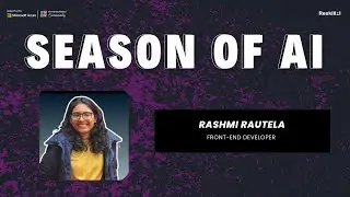 Introduction to Azure AI | Season of AI | Rashmi Rautela