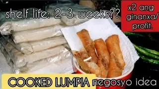 PANG SOLD OUT | LUMPIA RECIPE IDEA!! MASARAP NA MALAKI PA ANG 🤑🤑GINANSYA/ PROFIT