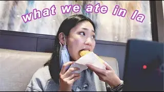 what I eat in a week 🍜 cozy la ktown spots, little tokyo, bts concert