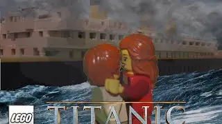 Preparing of the LEGO Titanic movie