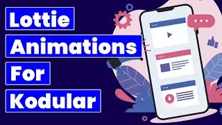 How to use Lottie Animation component in Kodular | Offline & Online | Animations