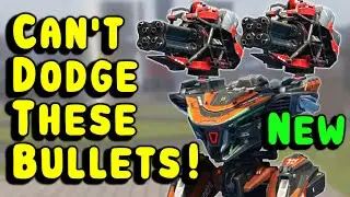 NEVER MISSING Machineguns? New Weapons Gameplay War Robots Test Server WR