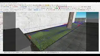 Tutorial crear pasto en 2 minutos Sketchup 21 Vray 5.2