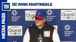 Wink Martindale on Defense's Big Plays and Takeaways | New York Giants