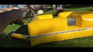 branded oil wrestling ring
