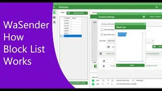 WaSender - How BlockList Works