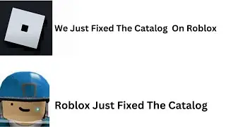 Roblox Just Fixed The Catalog