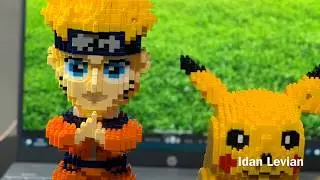 Pikachu build from LEGO