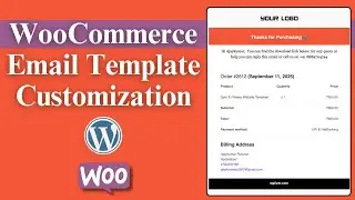 WooCommerce Email Template Customization With Free Plugin