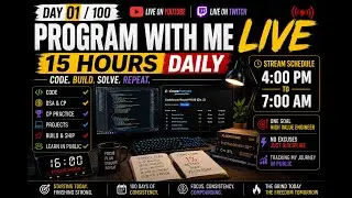 Program with Me Live Daily 15 hours| Codeforces Div 2 1106