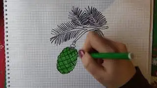 Как нарисовать игрушку на елку