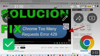 Solucion Chrome Too many Requests  Error 429 Solución en Español 2023 Demasiadas solicitudes