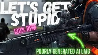 1650 RPM 400 ROUNDS in a FRENZY LMG with Ninjabike bag