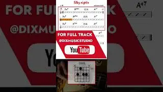 silky nights SHORTS -  Backing track #smoothjazz