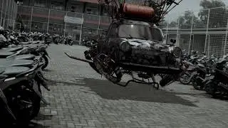 CGI Blender 3d & After effect Camera Tracking