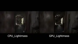 CPU Lightmass&GPU Lightmass