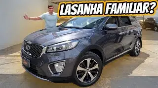 Kia Sorento V6 EX 2016 - SUV potente com 270cv, espaçoso com 7 lugares e BONITO!