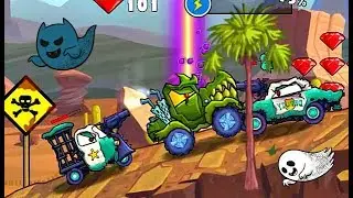 игра car eats car 3 мультик про хищную машинку  серия 3 для детей