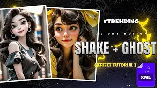 Shake + Ghost Effect / - How to Create Shake and Ghost Effect in Alight motion