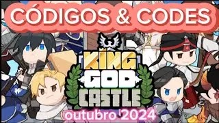 CÓDIGOS KING GOD CASTLE | KING GOD CASTLE CODES | KING GOD CASTLE GIFT CODES | REDEEM CODES 🎁🎁🎁