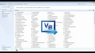 Visual basic 2010 Load Font - Tutorial გაკვეთილი