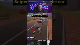 🎯Sniped him out of the Car!🎯#fortnite #gaming #sniped #pc #shorts #fyp