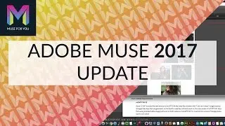 NEW! Adobe Muse 2017 Update | Power Zoom | Adobe Muse CC | Muse For You