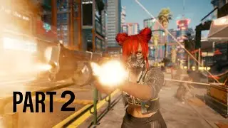 Cyberpunk 2077 - Gameplay walkthrough part 2 - Meeting with Evelynn Parker