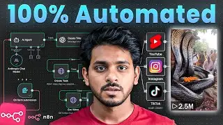 This YouTube Ai Agent Posts Viral Video on YouTube on Auto Mode - Detailed Video Hindi Video