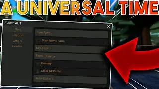 [NEW] A Universal Time Script GUI / Hack | Get All Stands | Auto Farm | *PASTEBIN 2021*