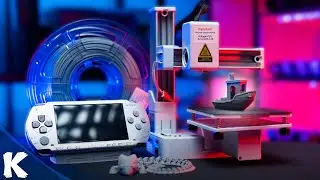 Printing PSP Mod Parts With The Cheapest 3D Printer on AliExpress