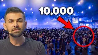 I got boo’ed by 10,000 people!
