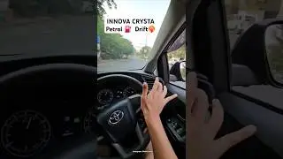 Innova Crysta Petrol⛽️U-turn Drift❤️‍🔥☠️ #shorts #driftcar #innova #viral