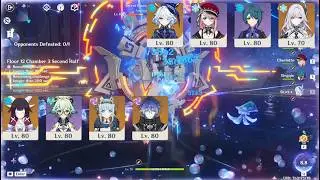 Spiral Abyss [16 Mar 2026] Floor 12 Chamber 3 (2 stars) | Genshin Impact