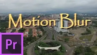 How to Add Motion Blur Effect to Text in Premiere pro 2017