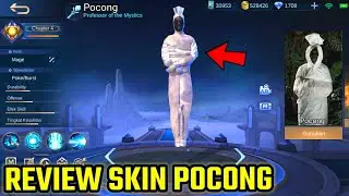 NYOBAIN SKIN POCONG YANG VIRAL ! TERNYATA MOBILE LEGENDS ADA HANTU NYA