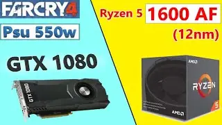Ryzen 5 1600 AF [12nm] GTX 1080 - FarCRY 4 HİGH ve ULTRA Test