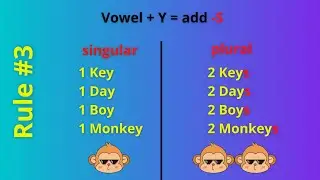 Sustantivos singulares y plurales en inglés