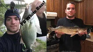 Nightfishing White Bass and Walleye!