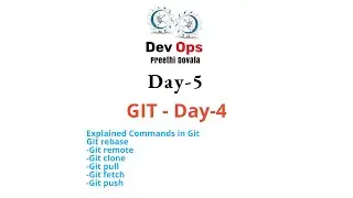 Day 5 DEVOPS LIVE TRAINING September 2023 - GIT -4