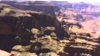 Throw the rock over the Grand Canyon