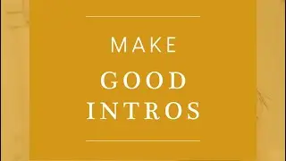How to make good and easy intros for the ballet class exercises ✋🏼🎹🩰